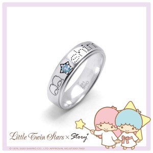 雙子星-KikiLala點亮星光訂製純銀戒指