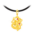 錦繡呈祥-黃金墜子