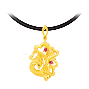 錦繡呈祥-黃金墜子