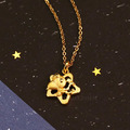 星星史努比黃金墜子-SNOOPY_2