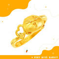 一見傾心-好想兔黃金戒指-Very miss rabbit