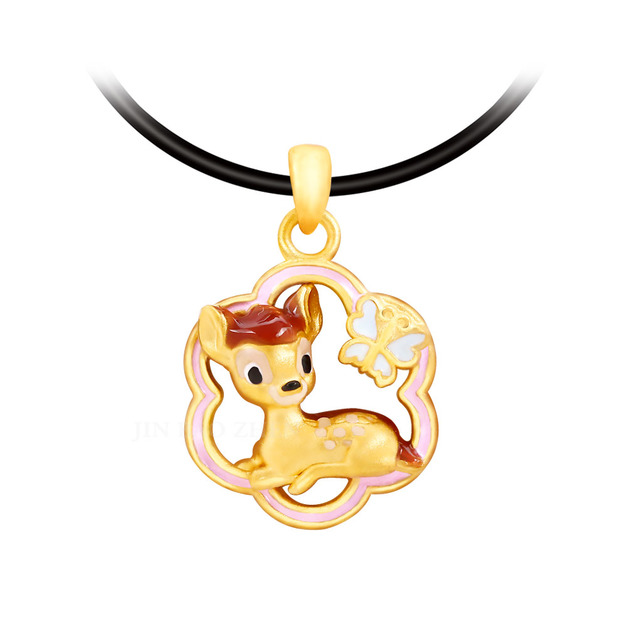 蝶戀小鹿墜-小鹿斑比