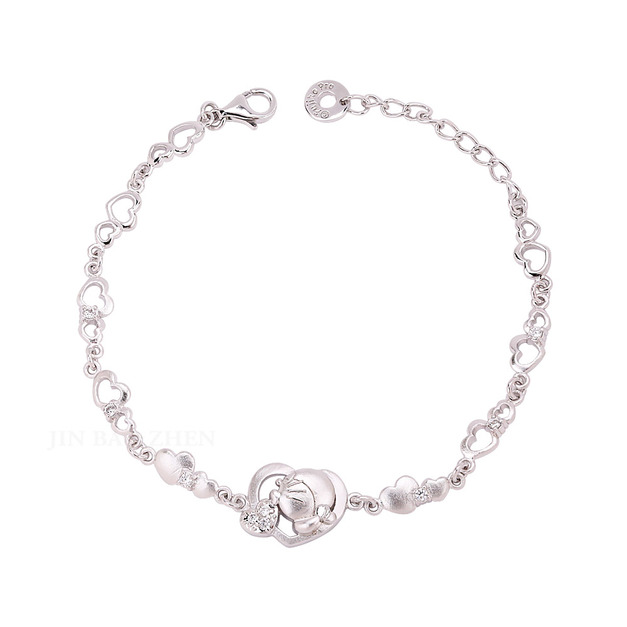 啾一下-哆啦a夢純銀手鍊-Doraemon