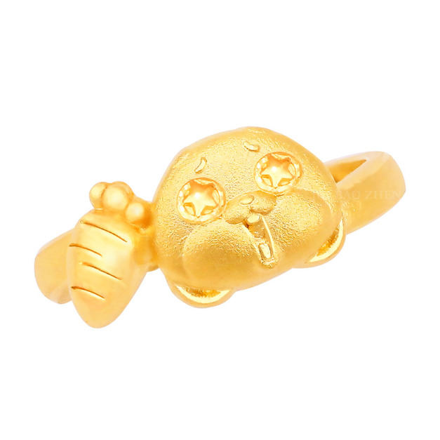 抱抱蘿蔔-好想兔黃金戒指-Very miss rabbit