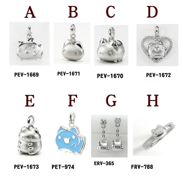 貓貓蟲咖波-銀飾-BugcatCapoo