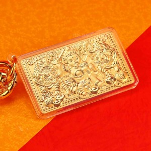 武財神-黃金開運平安吊飾