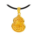 福氣葫蘆-黃金墜子
