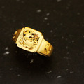 鴻福貔貅-黃金戒指(男)_1