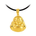 彌勒佛-黃金墜子(大)