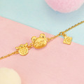 小幸福-好想兔黃金手鍊-Very miss rabbit_1