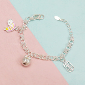 富貴祥龍-寶寶純銀手鍊