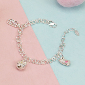 吉祥瓶安龍來-寶寶純銀手鍊