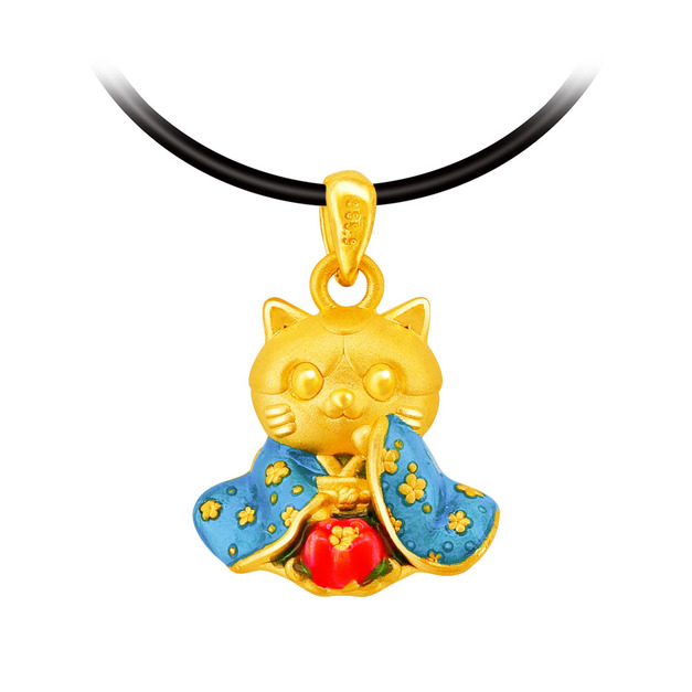 和服小花墜子-黃阿瑪的後宮生活金飾