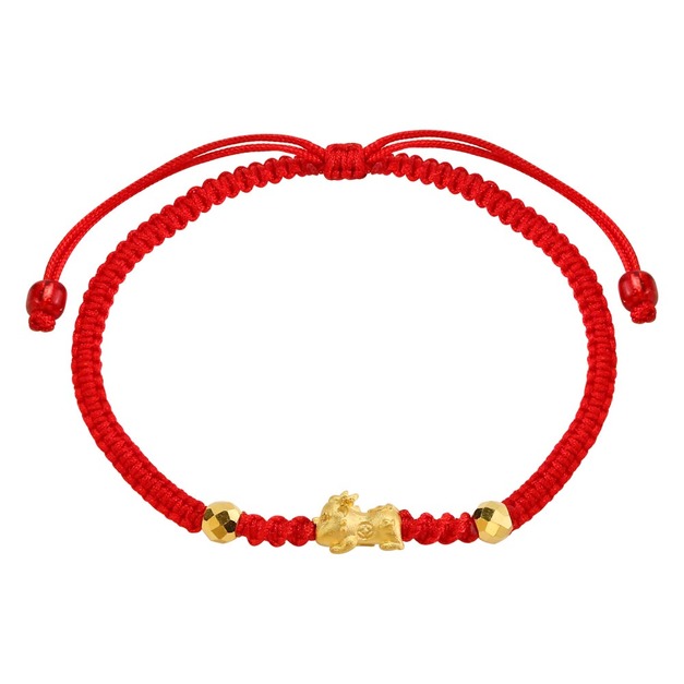 福運永伴-黃金小貔貅手鍊