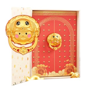 蛇寶寶奶嘴_大-彌月金飾-黃金奶嘴