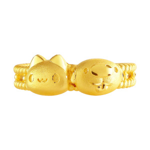 狗狗咖波戒指-男生戒指-貓貓蟲咖波BugcatCapoo