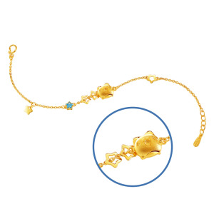 咖波金手鍊-星星咖波-貓貓蟲咖波BugcatCapoo