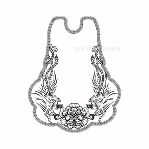 福如雙鳳牡丹-葫蘆立體浮雕神明金牌(0.20錢起)