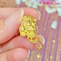 招財貔貅黃金墜子