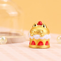 草莓蛋糕咖波黃金擺件-貓貓蟲咖波BugcatCapoo_2
