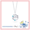大耳狗-Cinnamoroll-晶鑽純銀項鍊-Sanrio學院Mix系列