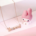 美樂蒂My Melody-客製字母純銀項鍊_1