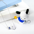 帕恰狗-Pochacco-晶鑽純銀項鍊-經典系列_1