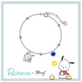 帕恰狗-Pochacco-誕生石-客製純銀手鍊