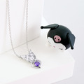 酷洛米Kuromi & Me系列-誕生石-客製純銀項鍊_3