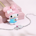 美樂蒂-MyMelody-晶鑽純銀手鍊-Sanrio學院Mix系列_6