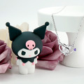 酷洛米-I Love Kuromi-純銀項鍊-經典系列_1