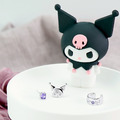 酷洛米-I Love Kuromi-純銀耳環-經典系列_3