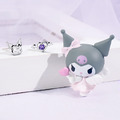 酷洛米Kuromi-小翅膀誕生石-純銀耳環-邱比特系列_2