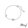 美樂蒂My Melody-守護誕生石-客製純銀手鍊_17