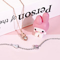 美樂蒂My Melody-守護誕生石-客製純銀手鍊_7
