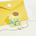 布丁狗-PomPomPurin-晶鑽純銀手鍊-Sanrio學院Mix系列_2