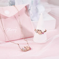 美樂蒂-MyMelody-蝴蝶晶鑽純銀項鍊-童話仙子系列_7