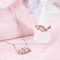 美樂蒂-MyMelody-蝴蝶晶鑽純銀手鍊-童話仙子系列_6