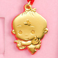 豎琴天使-彌月金飾禮盒 (0.50錢)_1