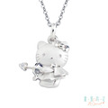 Hello Kitty凱蒂貓-射手座(11/23~12/21)-星座銀飾墜子