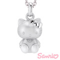 Hello Kitty凱蒂貓-小小期待-銀飾墜子