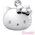 Hello Kitty凱蒂貓-就是經典-銀飾墜子_1