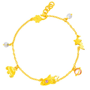 太空漫遊-黃金手鍊