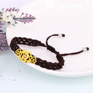 曼妙-編織黃金手鍊