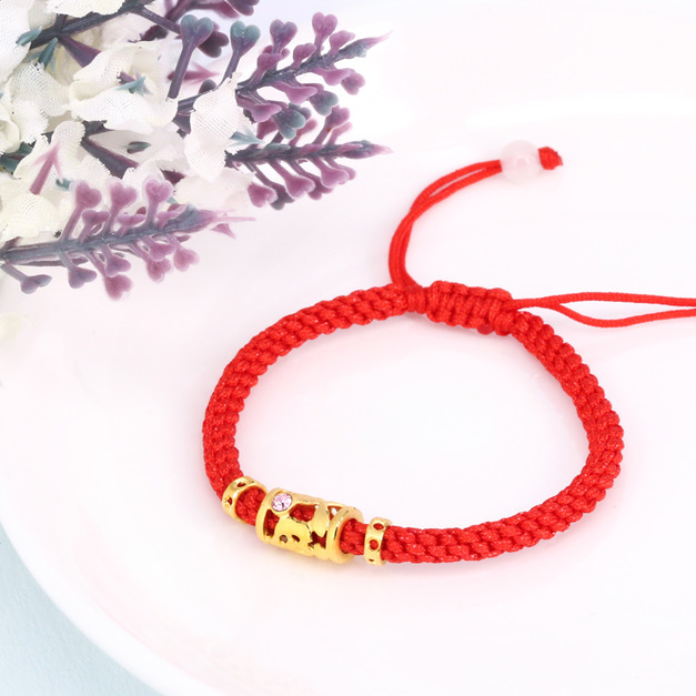 瑰蜜-編織黃金手鍊