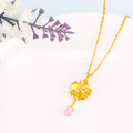 馨花盛放-黃金墜子_1