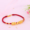 開運貔貅-黃金蠟繩手鍊_1