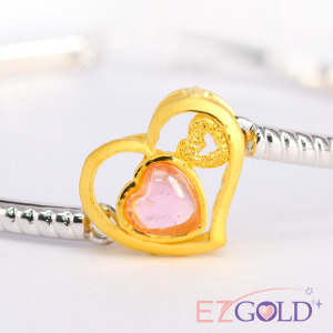 真心相愛-金加鋼手環