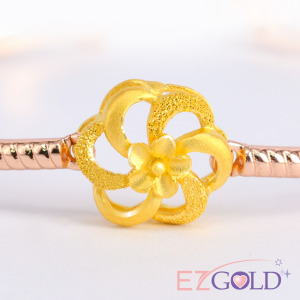 愛今世-金加鋼手環(玫瑰金)