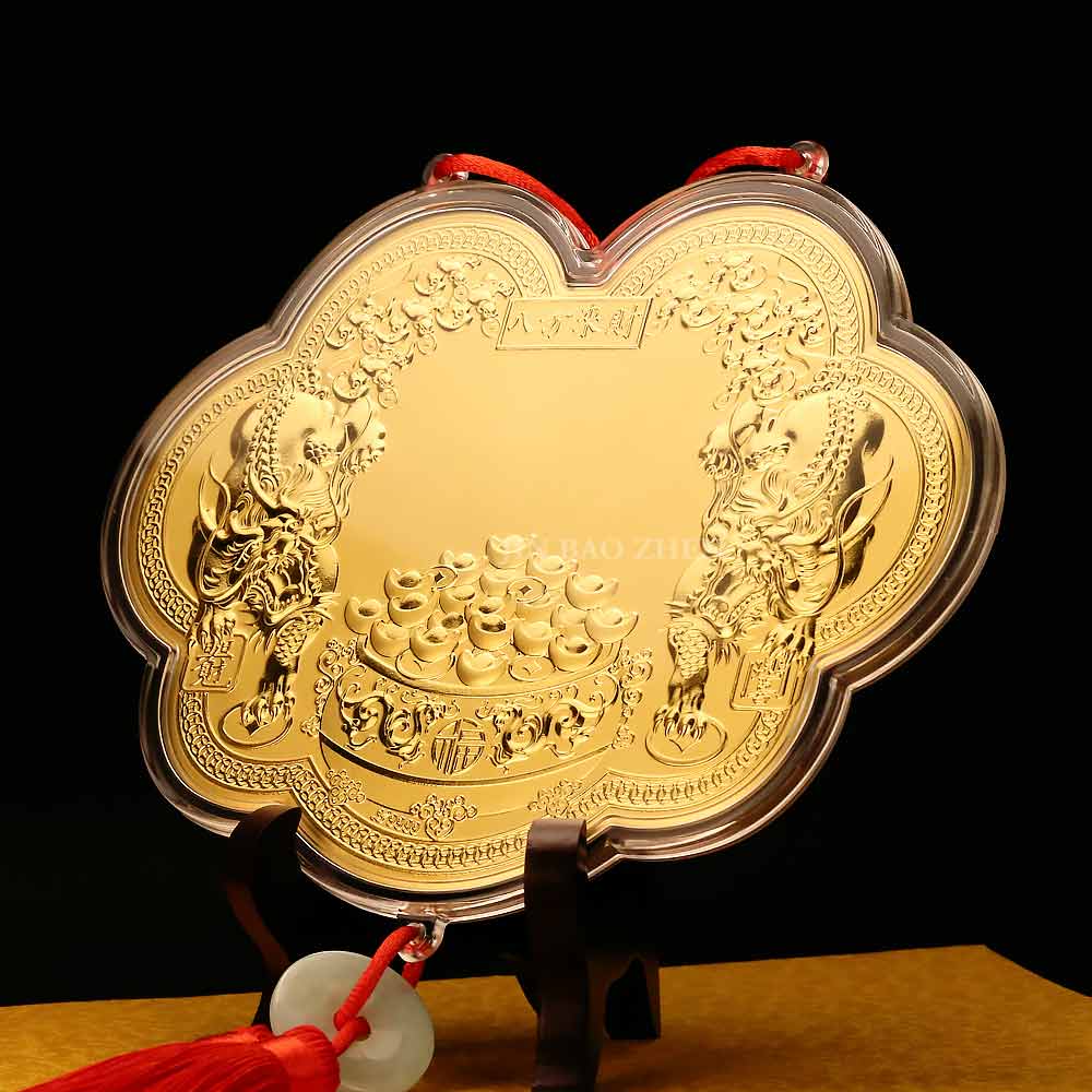 八方來財-貔貅神明金牌(大)15-28公分